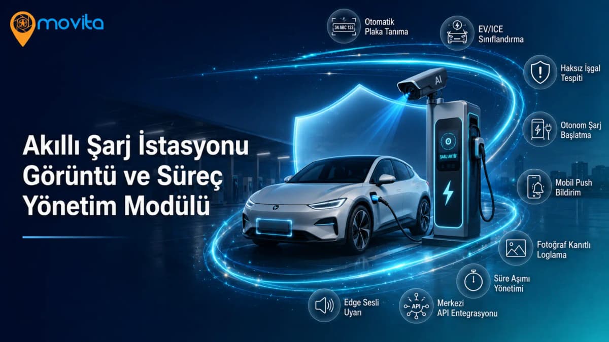 Akıllı Şarj İstasyonu Görüntü ve Süreç Yönetim Modülü