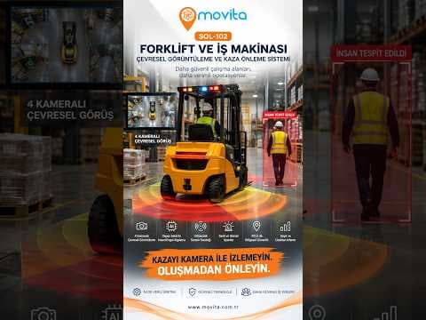 Forklift Çevresel Görüntüleme ve Kaza Önleme Sistemi