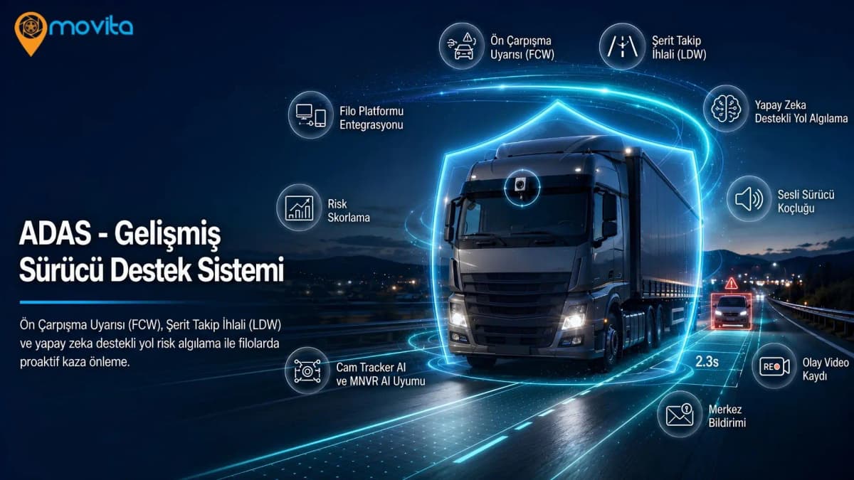 ADAS - Gelişmiş Sürücü Destek Sistemi